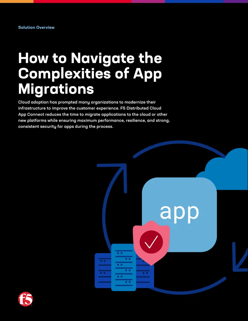 Navigating Application Migrations with F5 Distributed Cloud