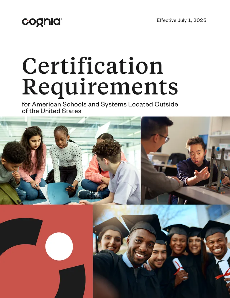 American School Certification Requirements for International Institutions