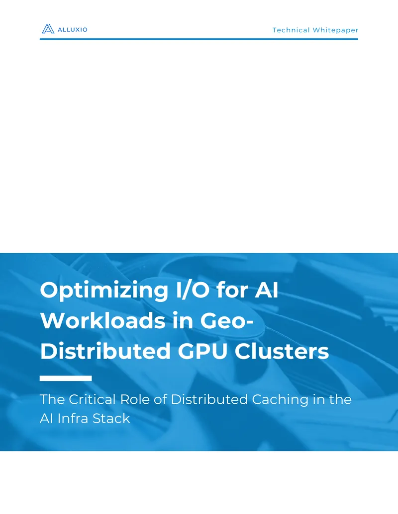 Optimizing I/O for AI Workloads in GPU Clusters