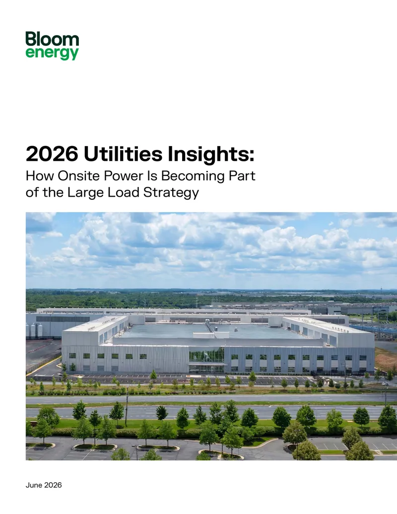 2026 Utilities Insights on Onsite Power Strategies