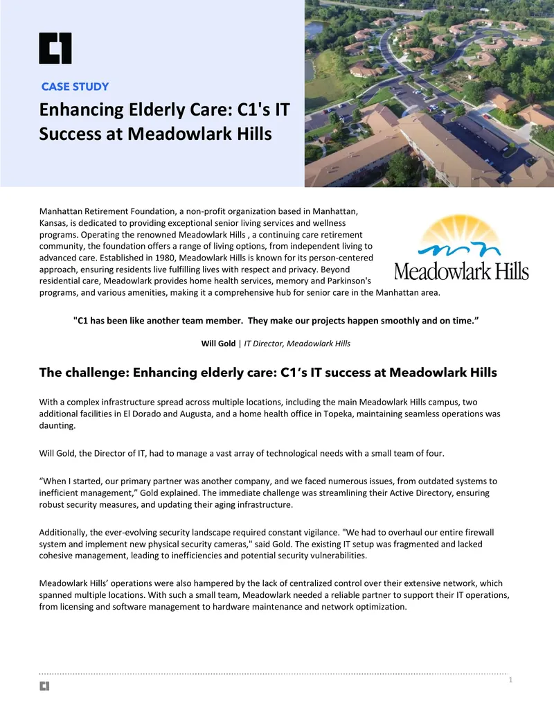 Enhancing Elderly Care Through IT Solutions