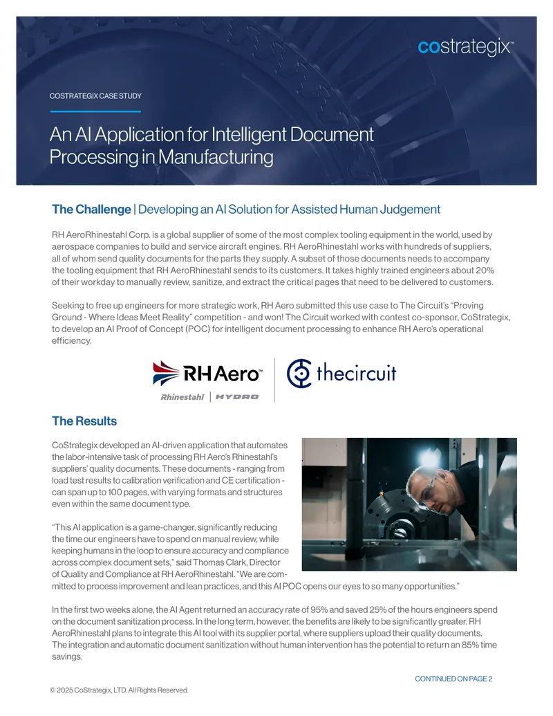 AI Application for Intelligent Document Processing