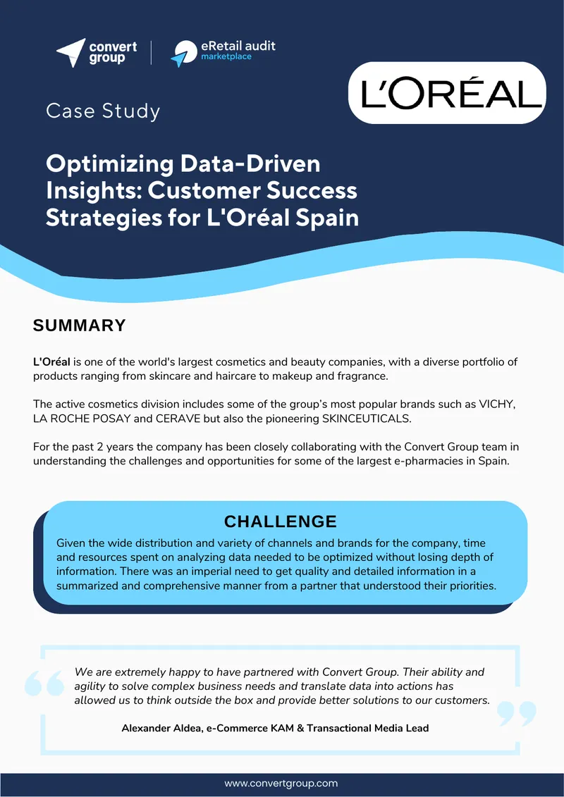 Optimizing Data-Driven Insights for L'Oréal Spain