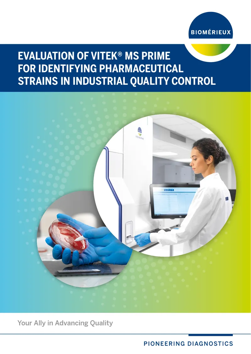 Evaluation of VITEK MS PRIME for Pharmaceutical Strain Identification