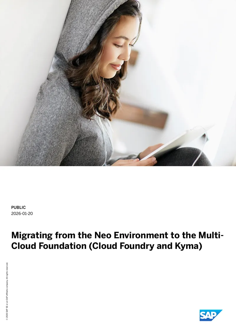 Migrating from Neo Environment to Multi-Cloud Foundation