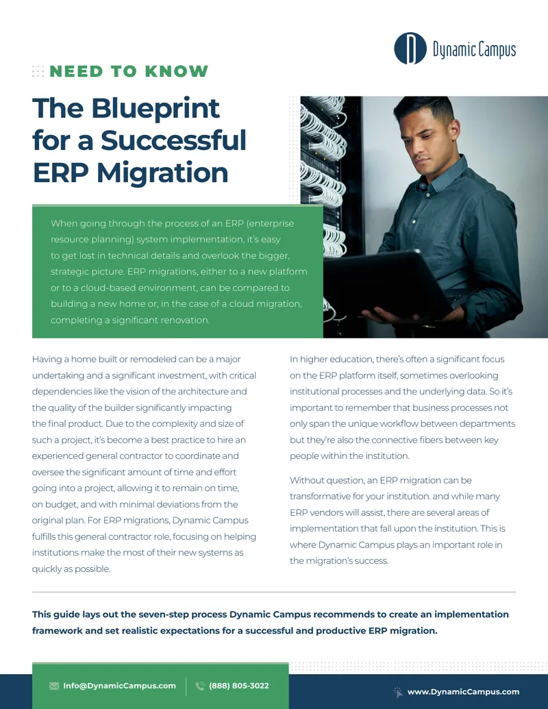 Blueprint for a Successful ERP Migration