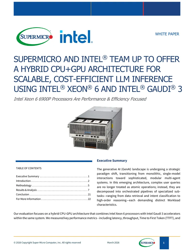 Hybrid CPU and GPU Architecture for LLM Inference