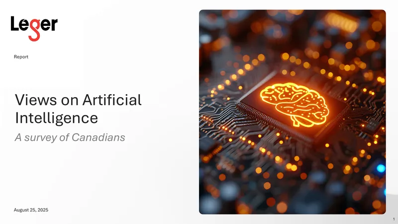 Canadians' Perspectives on Artificial Intelligence