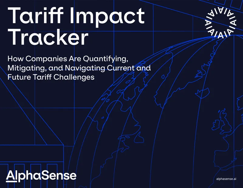 Tariff Impact Tracker for Companies