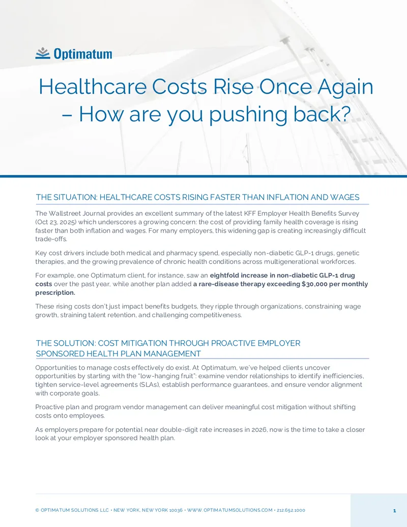 Healthcare Cost Management Strategies for Employers