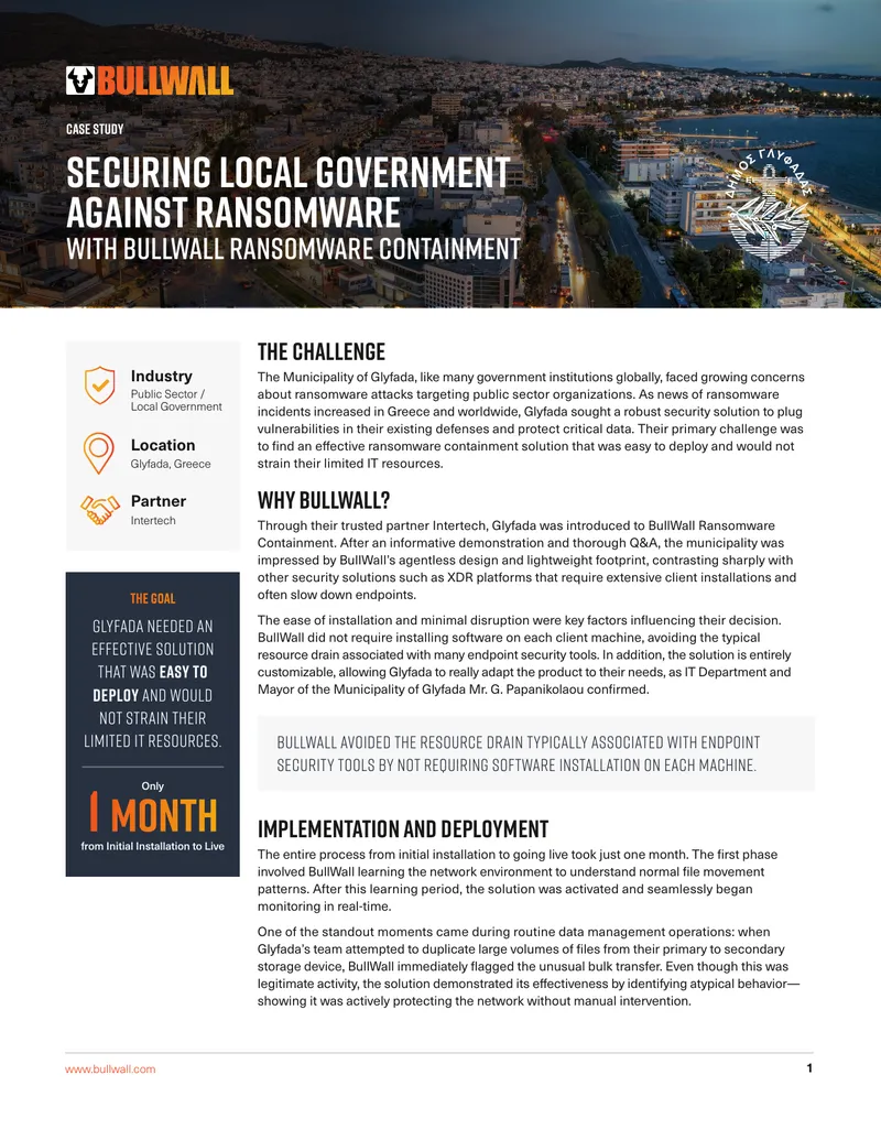 Securing Local Government Against Ransomware