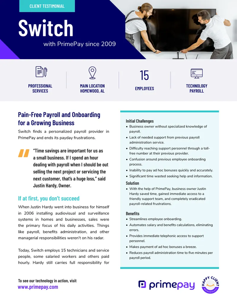 Payroll Management Solution for Small Businesses