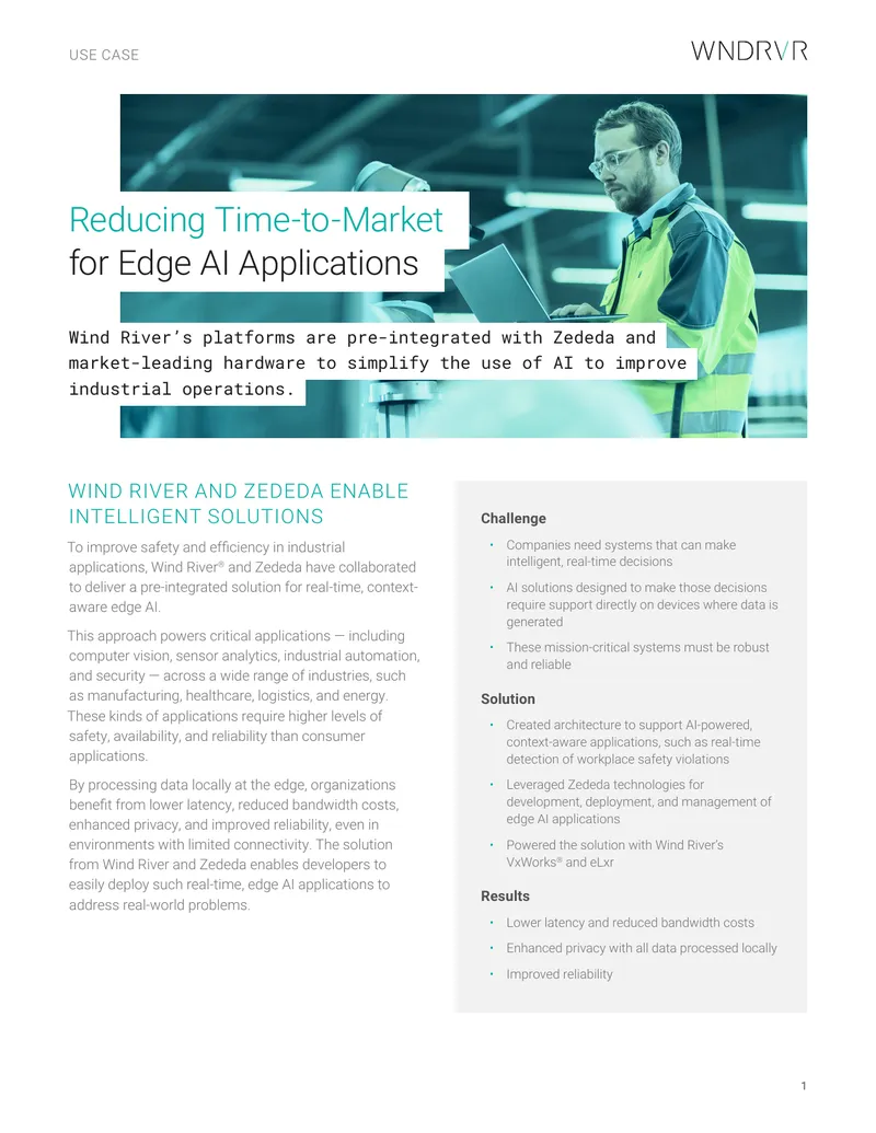 Intelligent Solutions for Edge AI in Industrial Applications