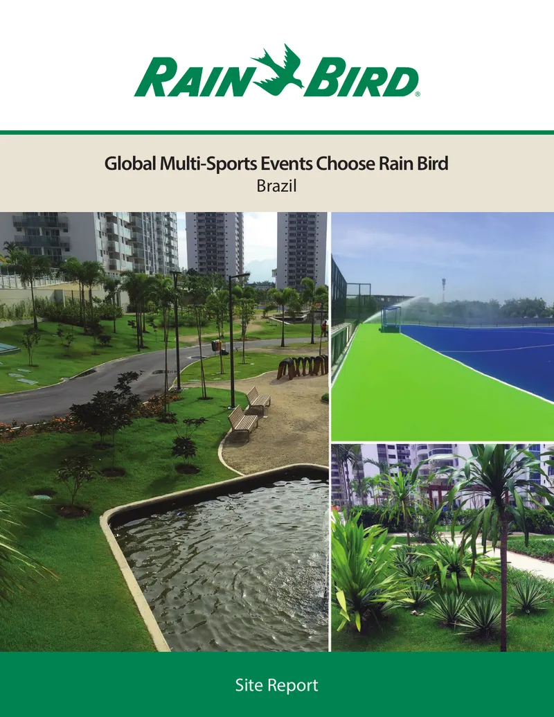 Irrigation Solutions for Global Sports Events in Brazil