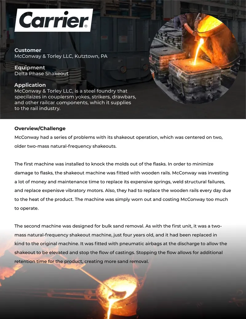 Delta-Phase Shakeout System Implementation Case Study