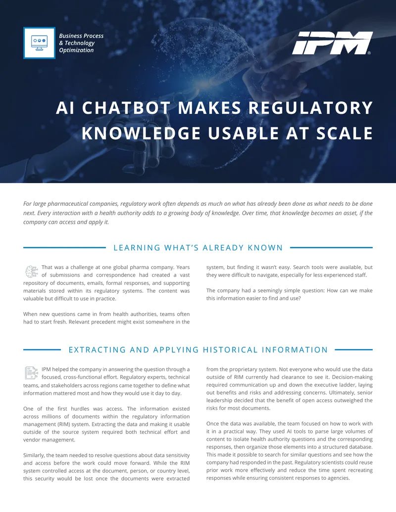 AI Chatbot Enhancements for Regulatory Knowledge Access