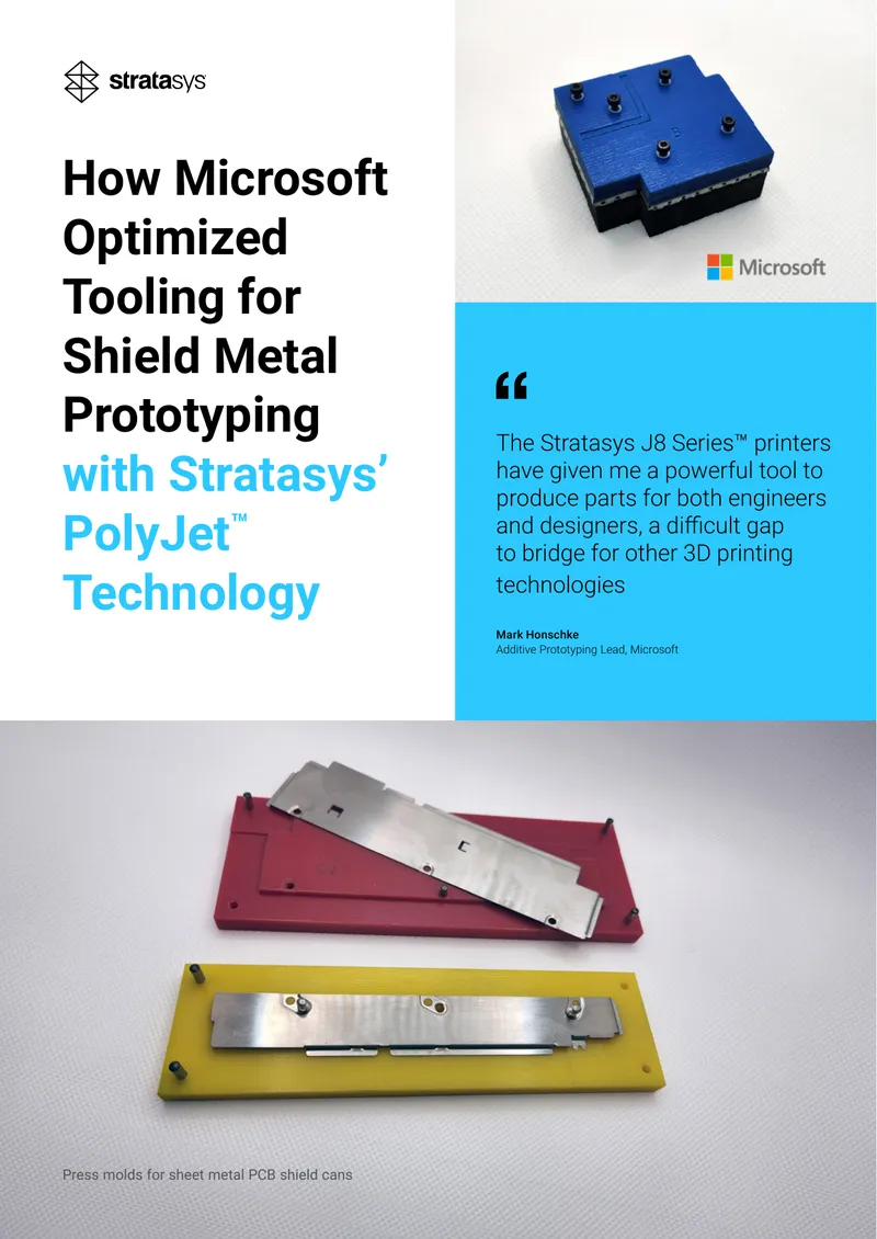 Microsoft Tooling Optimization for Shield Metal Prototyping