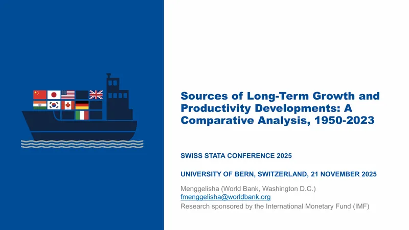 Sources of Long-Term Growth and Productivity Developments