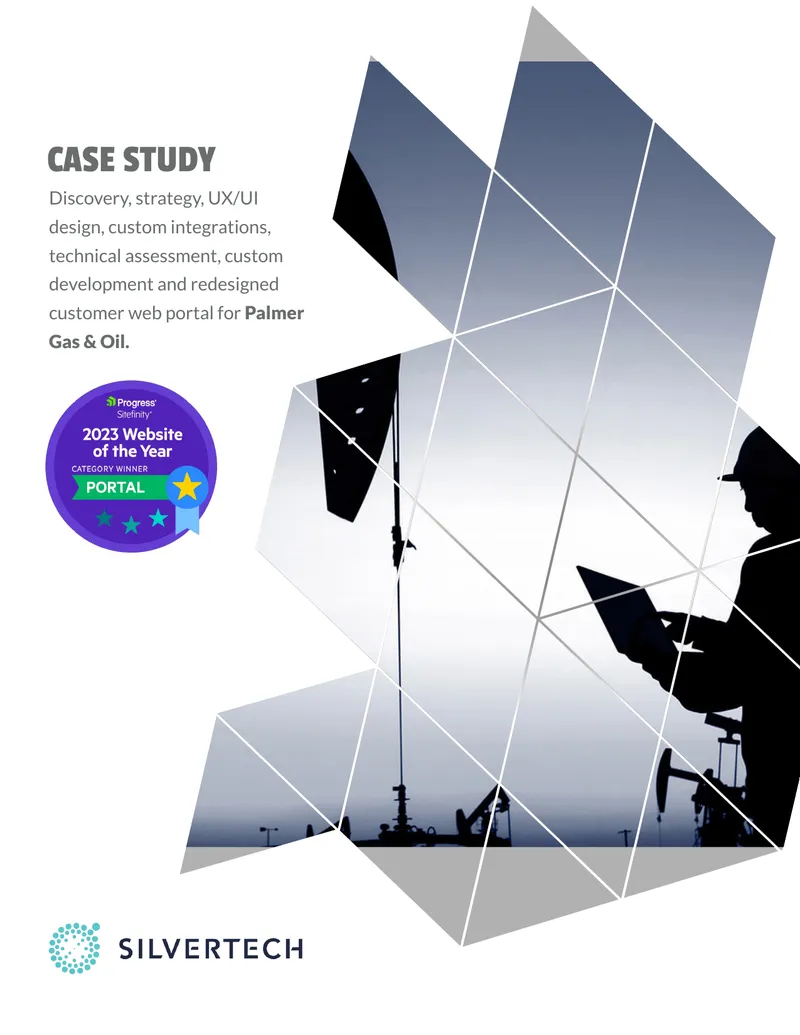 Customer Portal Development Case Study for Palmer Gas & Oil