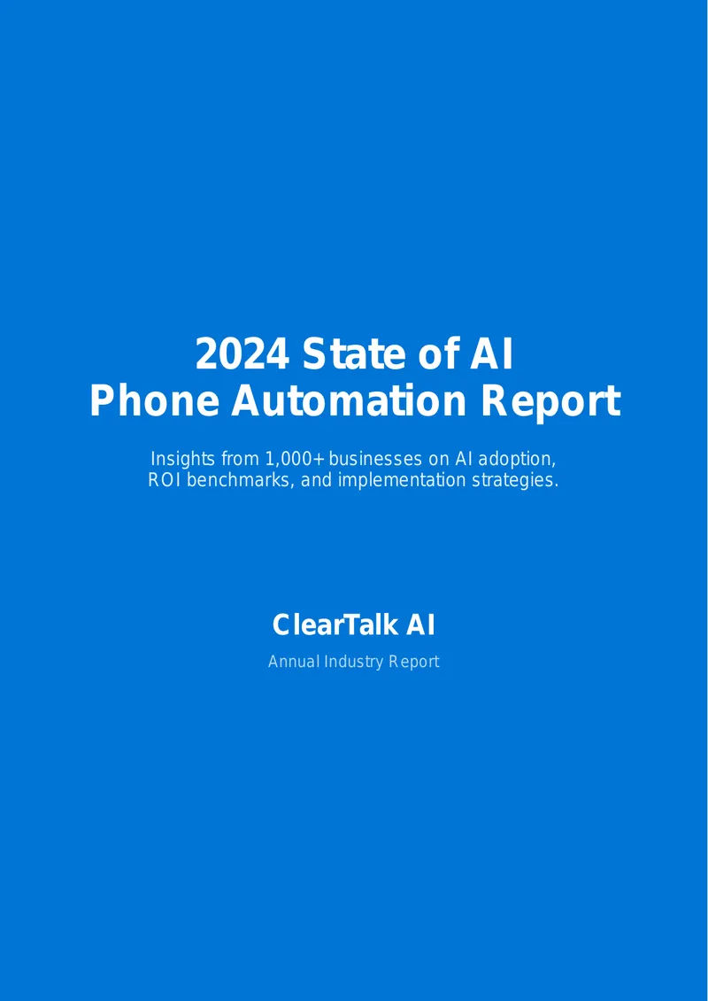 2024 State of AI Phone Automation Report