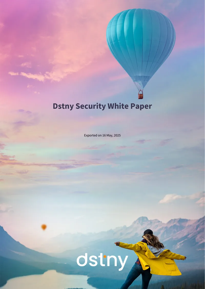 Dstny Security Framework Overview