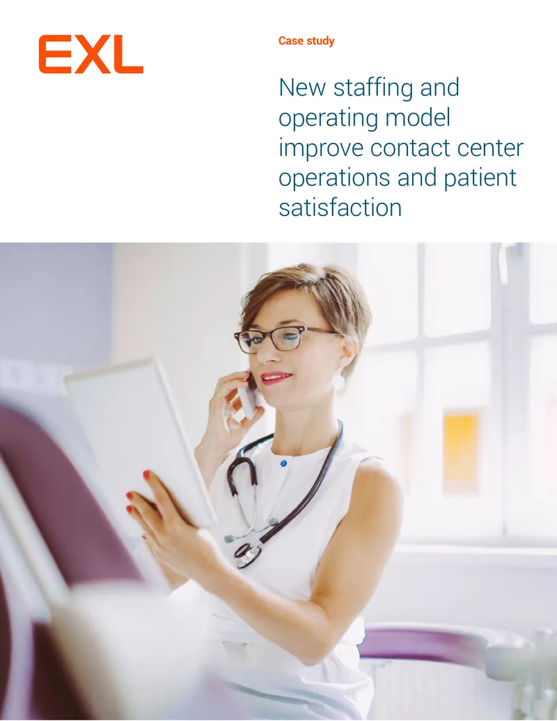 Improving Contact Center Operations and Patient Satisfaction
