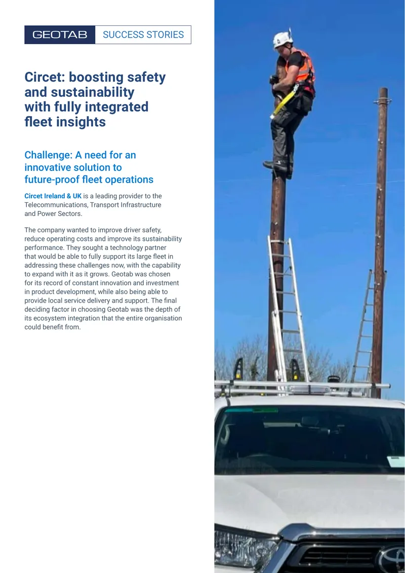 Circet Fleet Management Integration Case Study