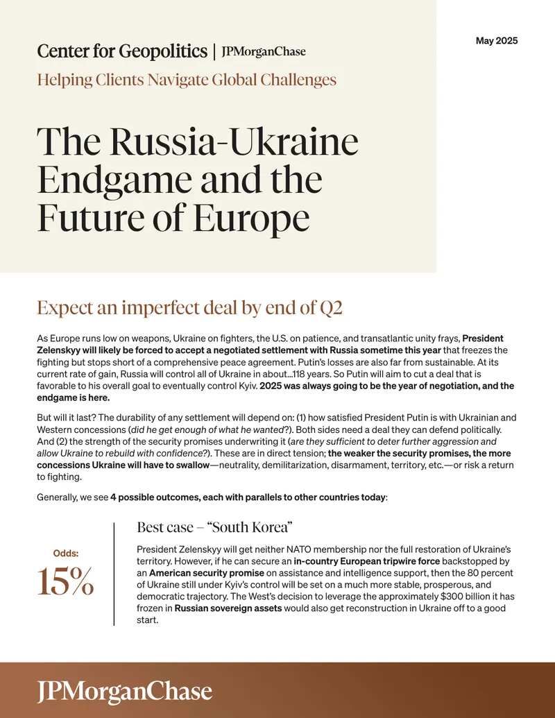Russia-Ukraine Endgame and Future of Europe Analysis