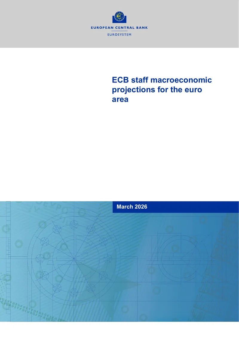 ECB Staff Macroeconomic Projections for the Euro Area March 2026