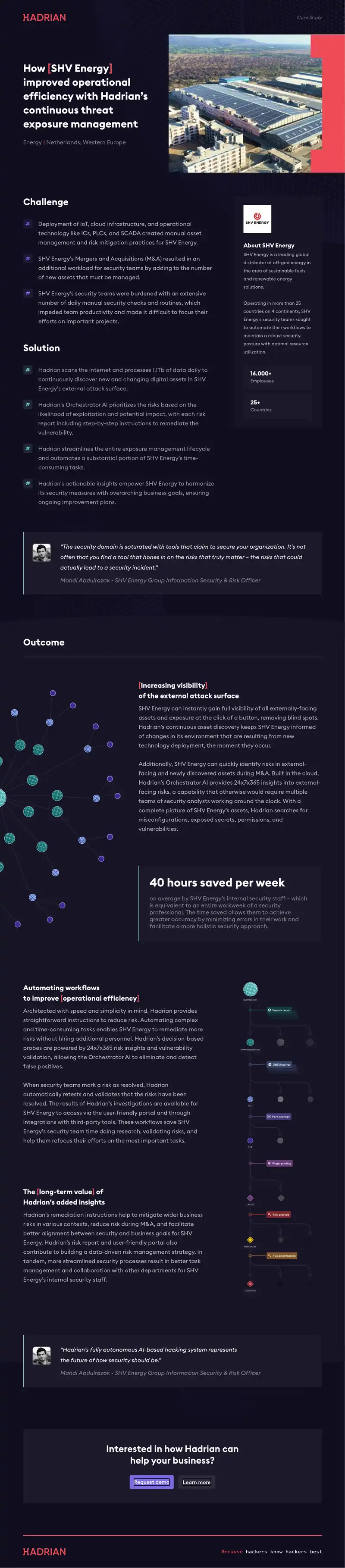 Case Study on SHV Energy's Operational Efficiency Improvement