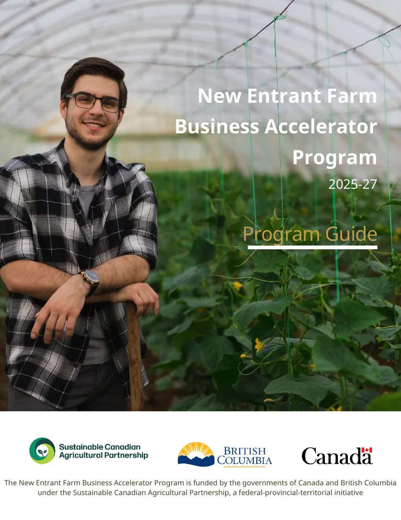 New Entrant Farm Business Accelerator Program Guide