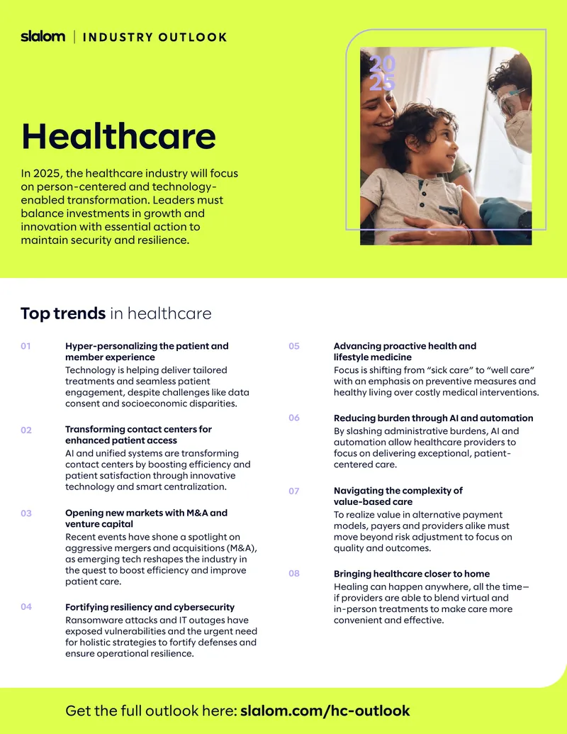 Healthcare Industry Trends and Transformations