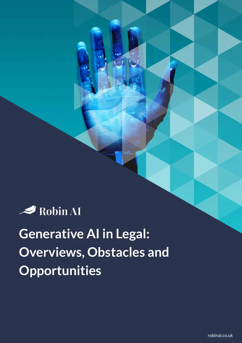 Generative AI Applications in the Legal Industry