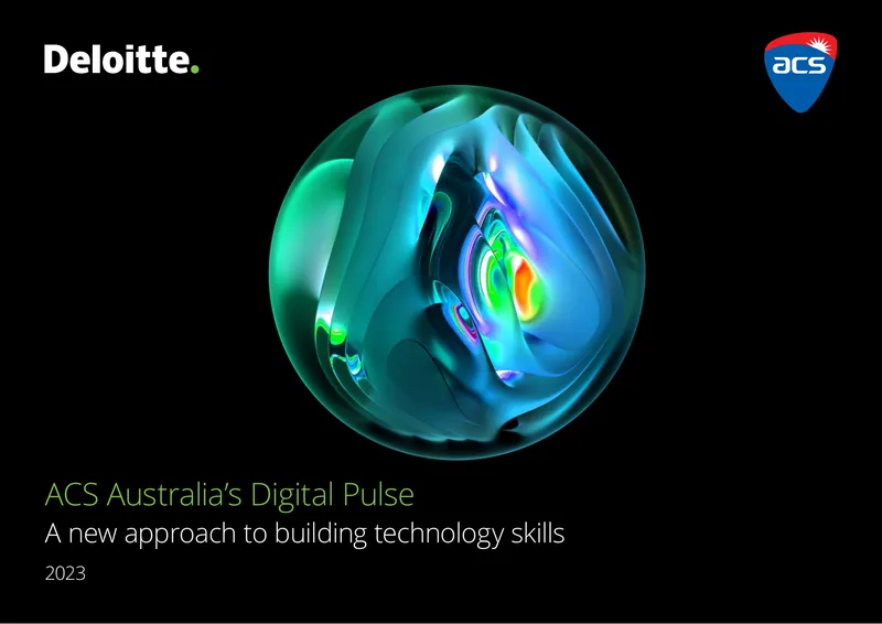 ACS Australia’s Digital Pulse 2023 Technology Skills Report