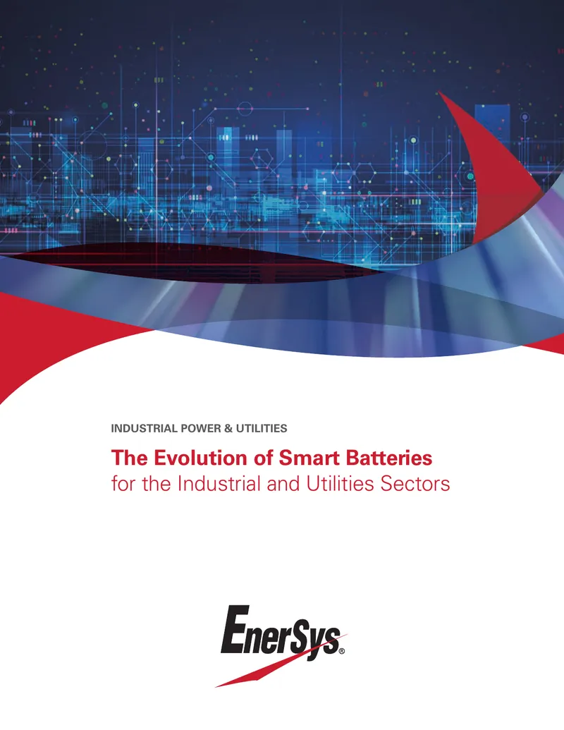 Evolution of Smart Batteries in Industrial Sectors