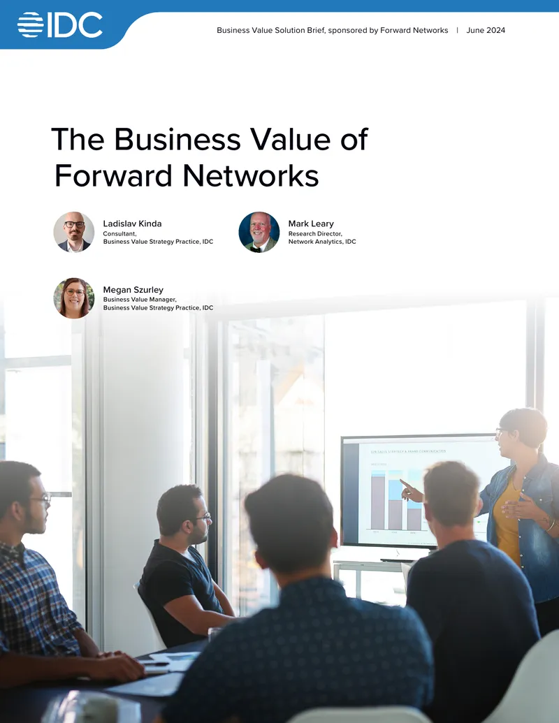 Business Value Solution Brief for Forward Networks