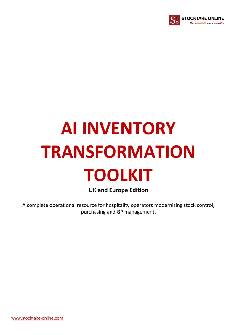 AI Inventory Transformation Toolkit for Hospitality