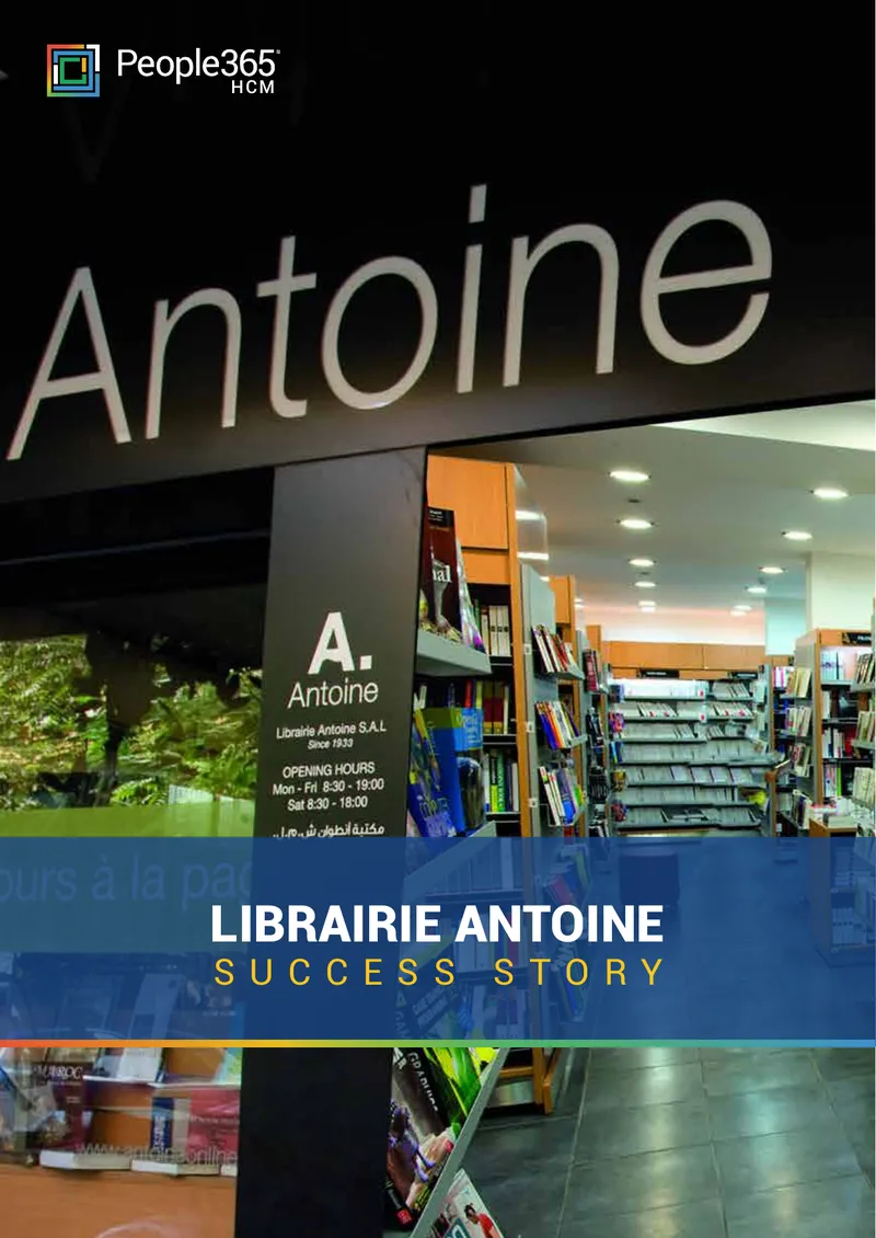 Librairie Antoine Human Capital Management Case Study