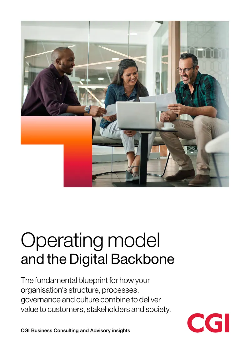 Operating Model and Digital Backbone Framework