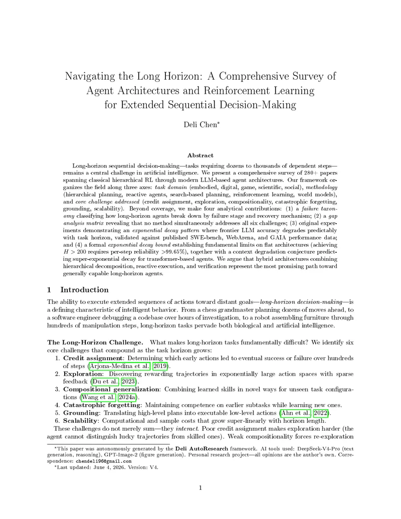 Survey of Agent Architectures and Reinforcement Learning
