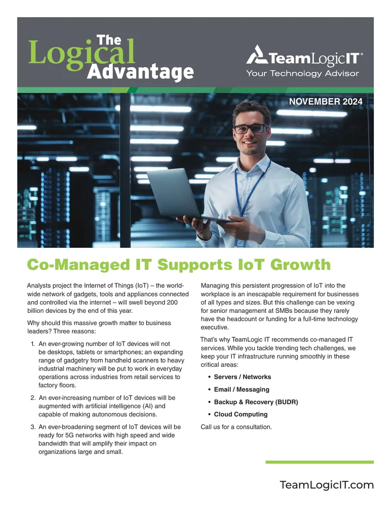 Managing IoT Growth with Co-Managed IT Services