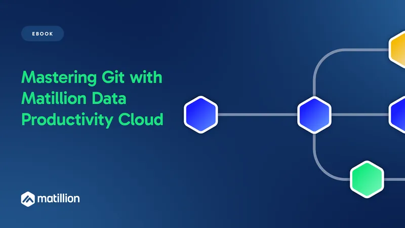 Mastering Git with Matillion Data Productivity Cloud