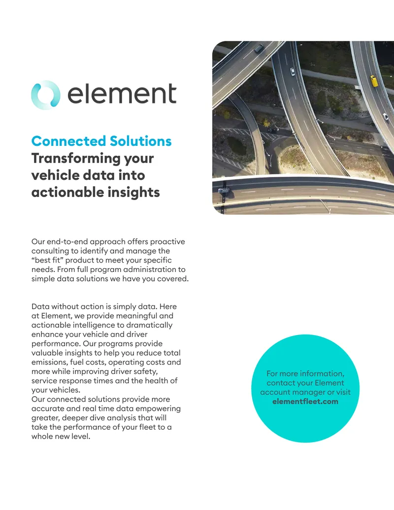 Connected Solutions for Vehicle Data Management