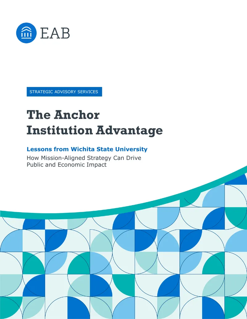Wichita State University Modern Anchor Institution Case Study