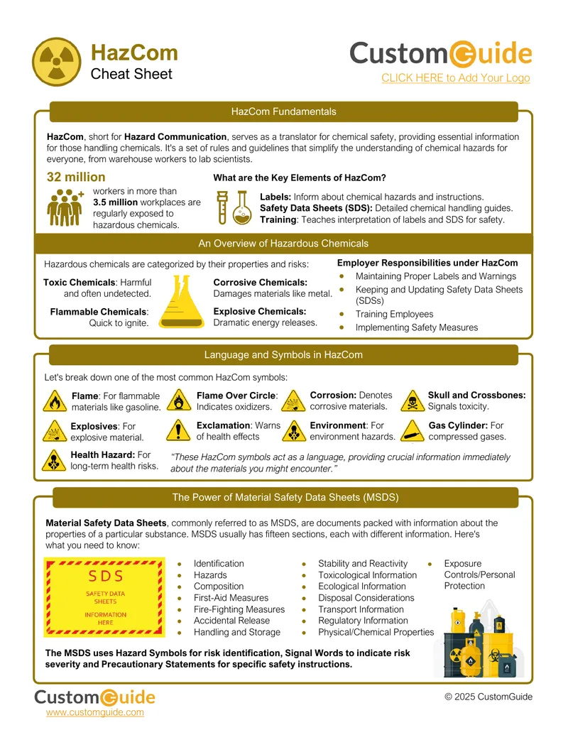 HazCom Fundamentals and Safety Practices Guide