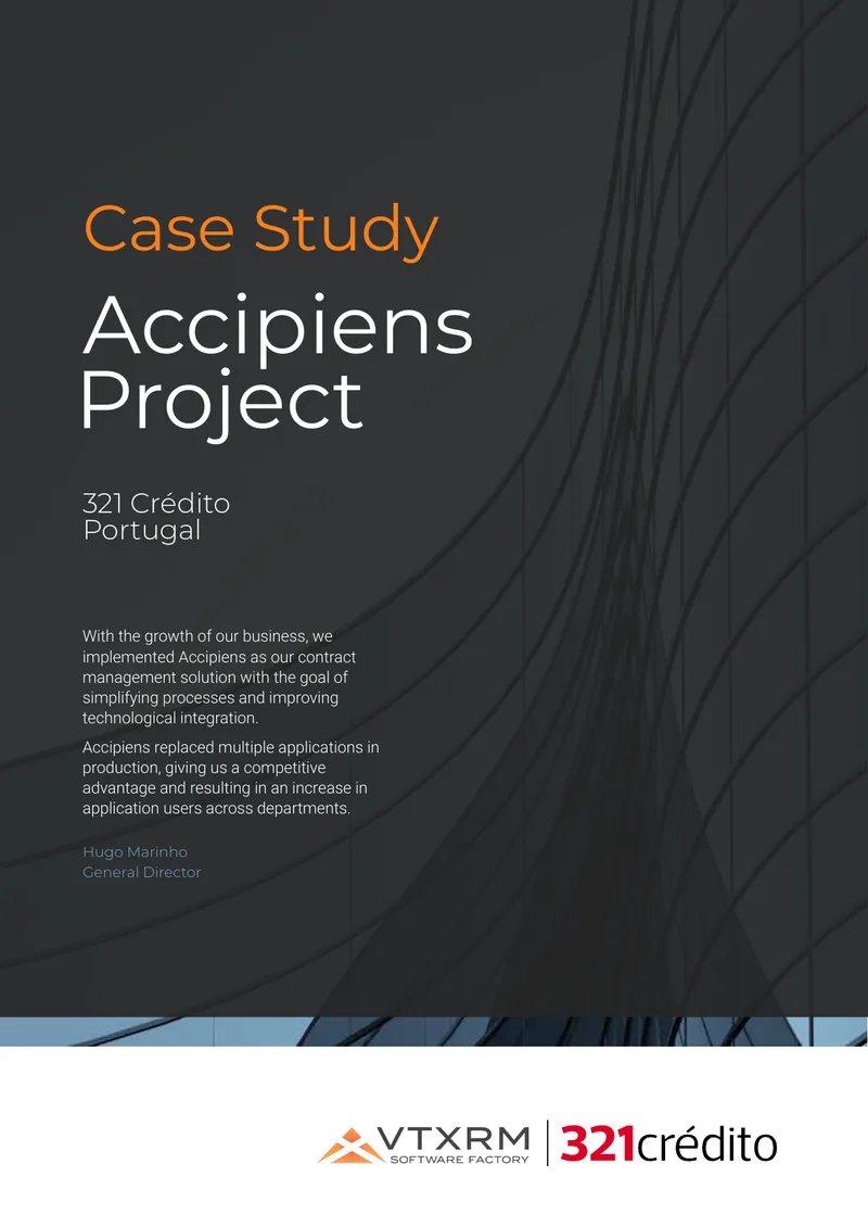 Accipiens Implementation Case Study for 321 Crédito