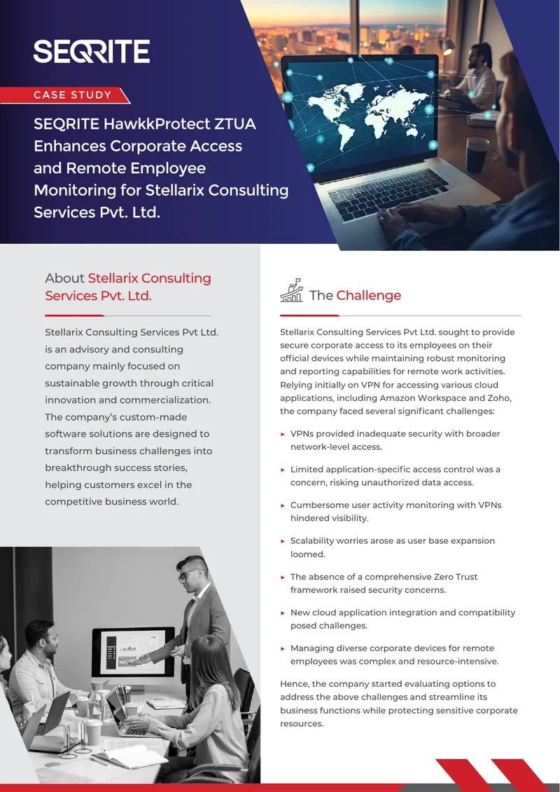 HawkkProtect ZTUA Implementation Case Study