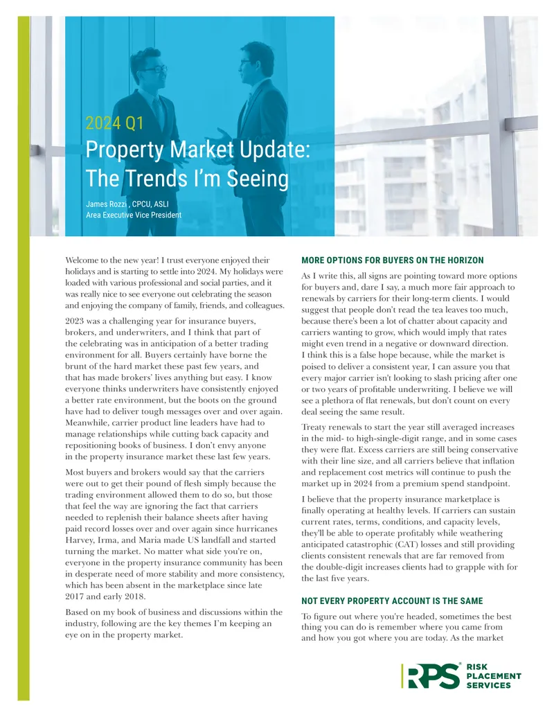 2024 Q1 Property Market Update Analysis