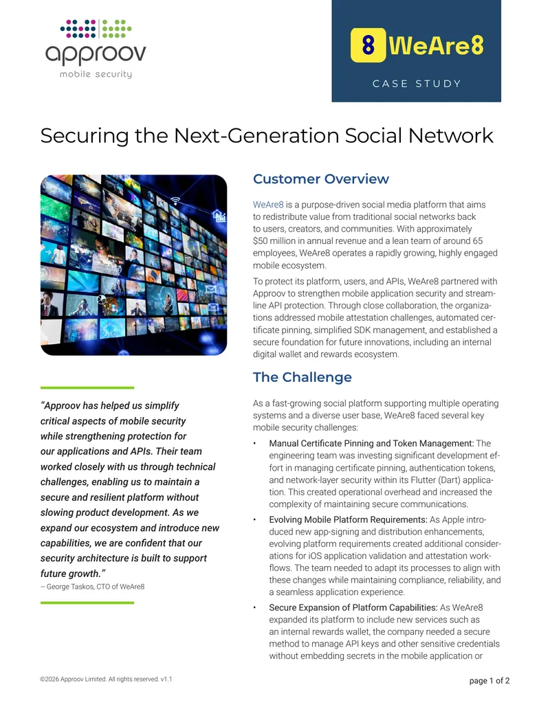 Securing the Next-Generation Social Network Case Study