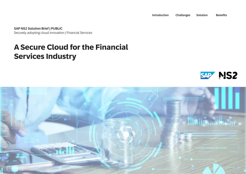 Secure Cloud Solutions for Financial Services